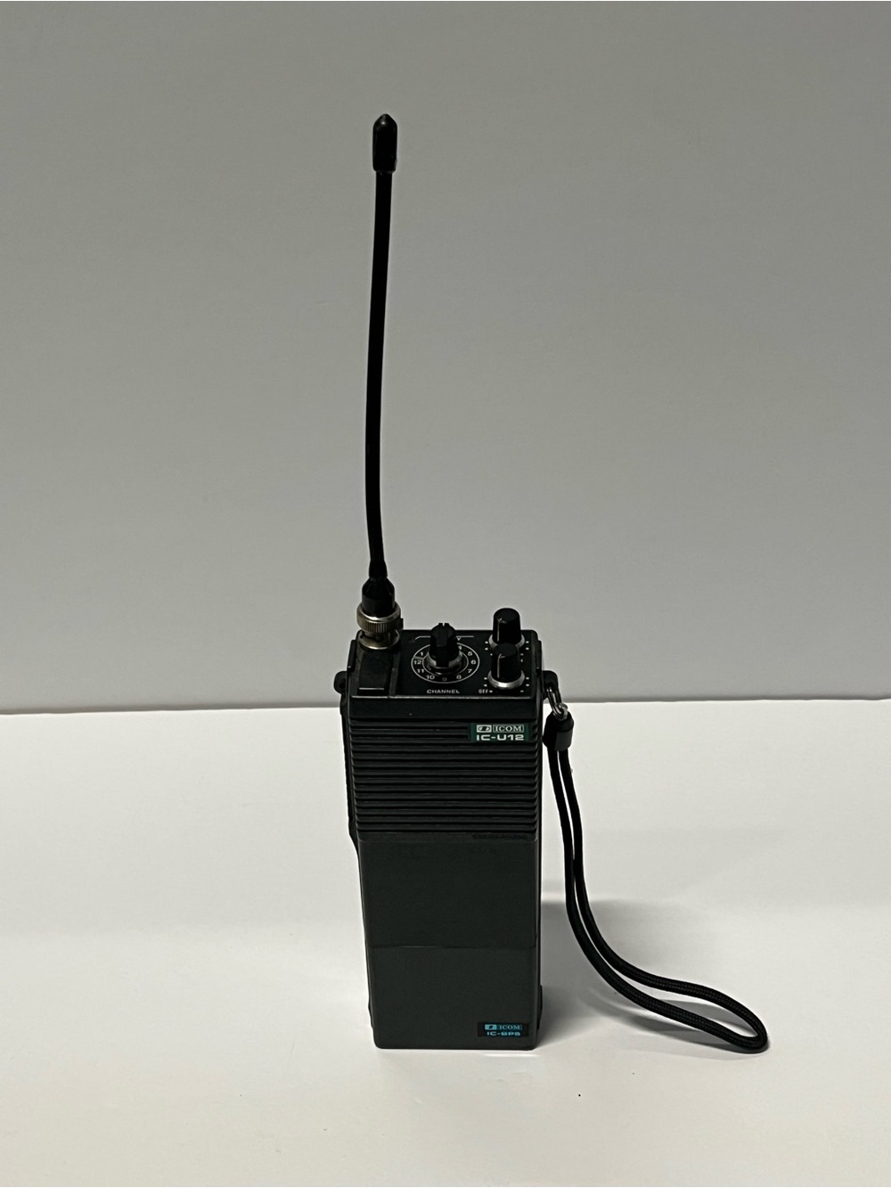 Vintage IC-U1 Black Portable Two-Way Radio